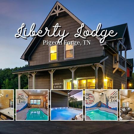 Liberty Lodge - Family Getaway With Pool, Hot Tub, Arcade & Dogs Pigeon Forge Luaran gambar