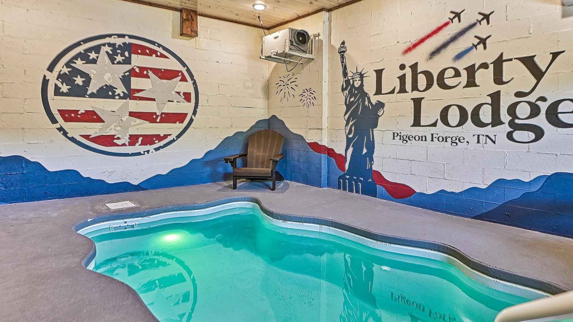 Liberty Lodge - Family Getaway With Pool, Hot Tub, Arcade & Dogs Pigeon Forge Luaran gambar