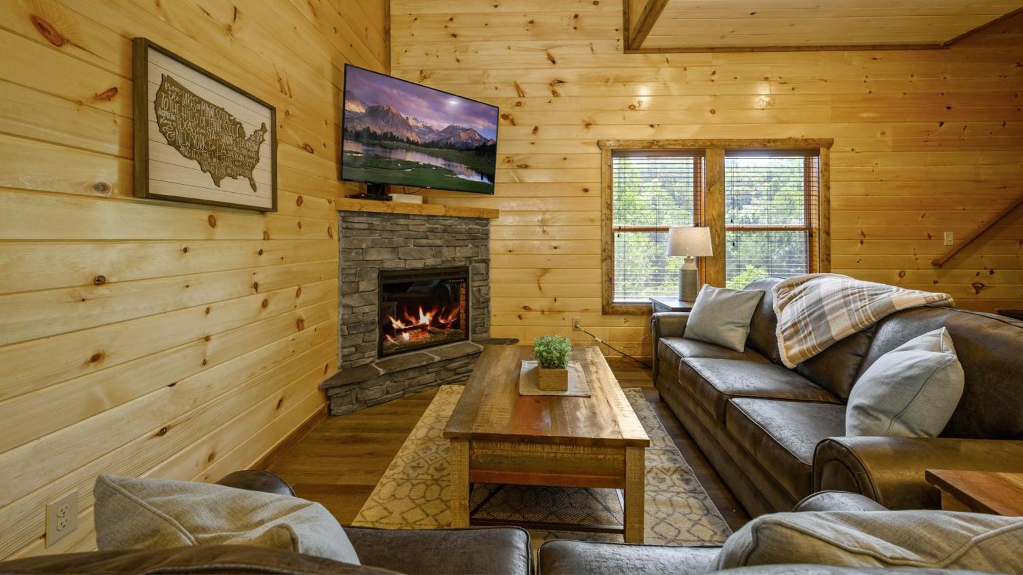 Liberty Lodge - Family Getaway With Pool, Hot Tub, Arcade & Dogs Pigeon Forge Luaran gambar